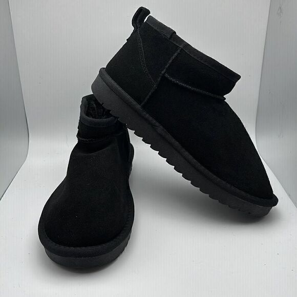 CUSHIONAIRE Women's pull on boot 8 WIDE BLACK - Picture 6 of 7